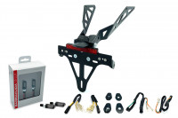 Kennzeichenhalter-Blinker-Kit M-LED passend für Honda CB650R / CBR650R ab 2021 Kennzeichenhalter-Blinker-Kit M-LED passend für Honda CB650R / CBR650R ab 2021