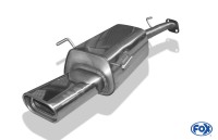 FOX Endschalldämpfer passend für Opel Astra G Caravan 135x80 Typ 53 FOX Endschalldämpfer passend für Opel Astra G Caravan 135x80 Typ 53