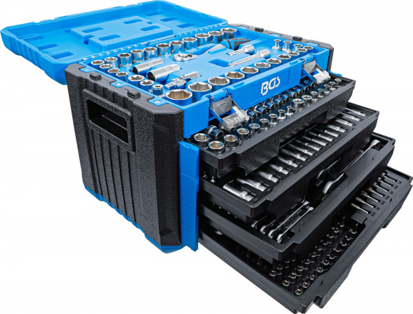 Steckschlüssel-Satz Sechskant 300-tlg. metrisch / zöllig