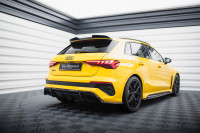 Prepreg Carbon Fiber Heck Ansatz Flaps Diffusor passend für Audi RS3 Sportback 8Y Prepreg Carbon Fiber Heck Ansatz Flaps Diffusor passend für Audi RS3 Sportback 8Y