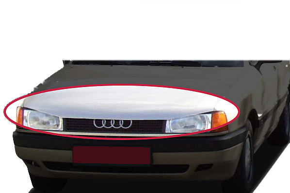 Motorhaubenverlängerung passend für Audi 80 B3