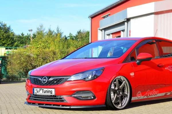 Cup Frontspoilerlippe für Opel Astra K 5 türer + Sportstourer