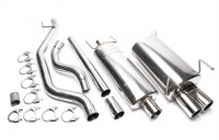 TA Technix Edelstahlanlage 2x76mm rund gebördelt passend für Opel Vectra C TA Technix Edelstahlanlage 2x76mm rund gebördelt passend für Opel Vectra C