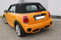 FOX Endschalldämpfer passend für Mini Cooper S F56 & F57 mittig 2x95x78 Typ 68 FOX Endschalldämpfer passend für Mini Cooper S F56 & F57 mittig 2x95x78 Typ 68