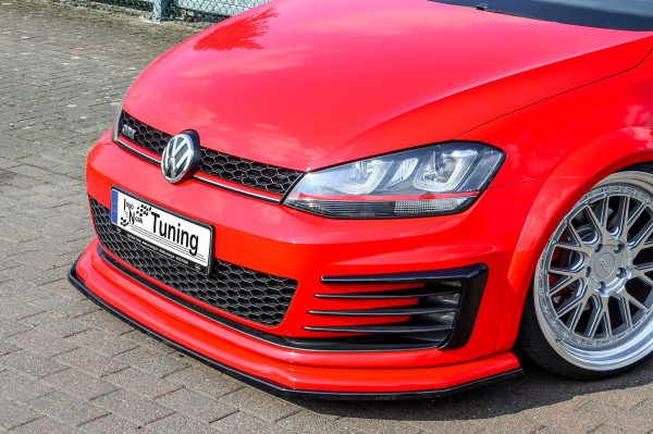 Cup Frontspoilerlippe für VW Golf 7 GTI + GTD