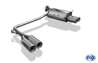 FOX Endschalldämpfer passend für Hyundai Getz 3/5 Türer 2x80 Typ 13 FOX Endschalldämpfer passend für Hyundai Getz 3/5 Türer 2x80 Typ 13