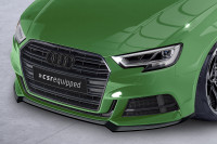 Cup-Spoilerlippe mit ABE passend für Audi A3 S-Line / S3 8V Cup-Spoilerlippe mit ABE passend für Audi A3 S-Line / S3 8V