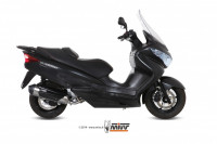 MIVV Auspuffanlage Urban Edelstahl passend für Suzuki Burgman 125/200 07-13 MIVV Auspuffanlage Urban Edelstahl passend für Suzuki Burgman 125/200 07-13