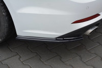 Heck Ansatz Flaps Diffusor Für Audi A5 S-Line F5 Sportback Schwarz Hochglanz