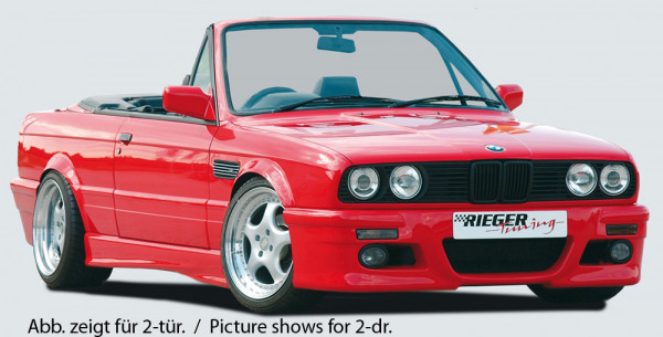 Rieger Seitenschweller rechts für BMW 3er E30 4-tür.