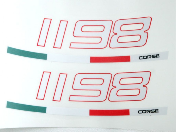 Aufkleber Felgenbettaufkleber für Ducati 1198 CORSE