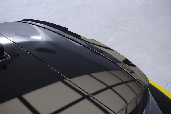 Heckflügel mit ABE für Audi A1 GB HF569 Schwarz Strukturiert