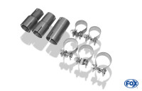 FOX Mittelschalldämpferersatzrohr passend für VW Golf V FOX Mittelschalldämpferersatzrohr passend für VW Golf V