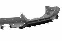 Heckansatz passend für BMW 6er E63 / E64 Coupe und Cabrio (2007–2010) Heckansatz passend für BMW 6er E63 / E64 Coupe und Cabrio (2007–2010)