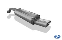 FOX Endschalldämpfer 135x80 Typ 53 passend für VW Golf IV FOX Endschalldämpfer 135x80 Typ 53 passend für VW Golf IV