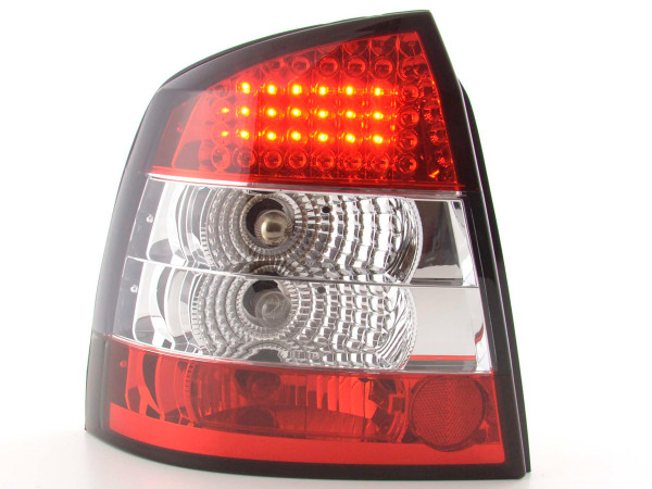 LED Rückleuchten Set Opel Astra G 3/5-trg 98-03 klar/rot