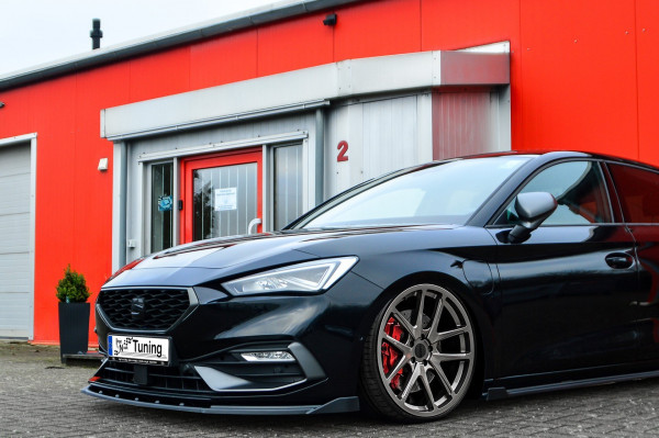 Cup Frontspoilerlippe mit Wings für Seat Leon KL +ST