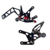 TRACK Fußrastenanlage schwarz passend für Yamaha YZF-R1 RN32 / RN49 / RN65 – ABE TRACK Fußrastenanlage schwarz passend für Yamaha YZF-R1 RN32 / RN49 / RN65 – ABE