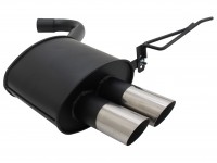 Novus Sportauspuff passend für BMW E90 / E91 2x76mm MS-Design Novus Sportauspuff passend für BMW E90 / E91 2x76mm MS-Design