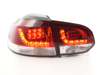 LED Rückleuchten Set VW Golf 6 Typ 1K 2008-2012 klar/rot für Rechtslenker