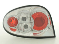 Rückleuchten Set chrom passend für Renault Megane 1 3-türig 96-98 Rückleuchten Set chrom passend für Renault Megane 1 3-türig 96-98