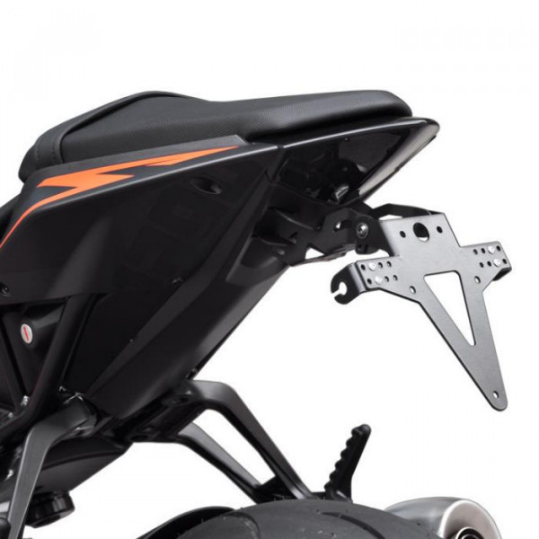 Kennzeichenhalter-Set passend für KTM 1290 Super Duke R 14-19 verstellbar inklusive Reflektor