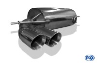 FOX Endschalldämpfer passend für Audi A3 8P Sportback Quattro 3.2l V6 FOX Endschalldämpfer passend für Audi A3 8P Sportback Quattro 3.2l V6