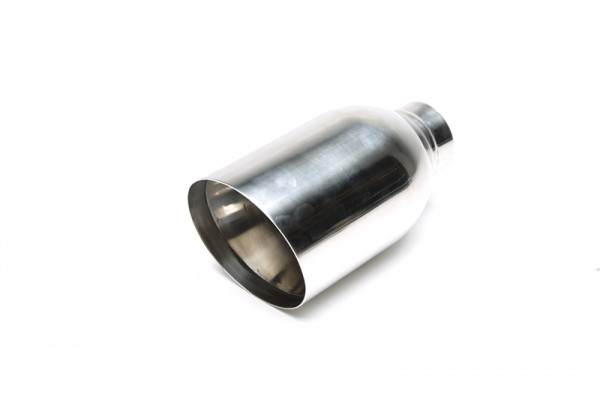 TA Technix Endrohr Edelstahl 115x110mm oval / scharf / angeschrägt