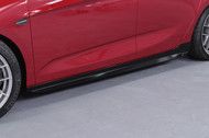 Seitenschweller für Opel Astra K SS526 Schwarz Strukturiert