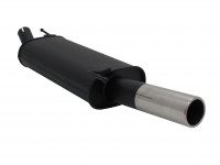Novus Sportauspuff passend für Renault Clio 3 1x76mm Novus Sportauspuff passend für Renault Clio 3 1x76mm