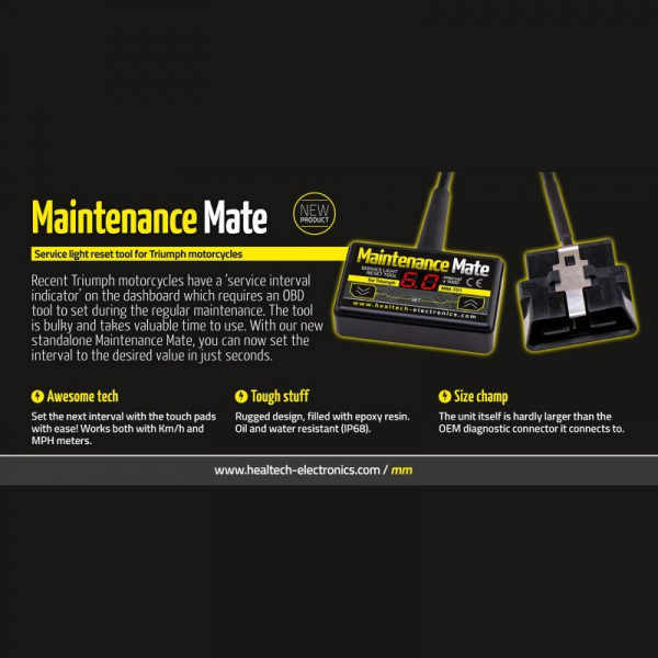 Healtech Service Light Reset Tool passend für BMW Motorräder MM-BM1