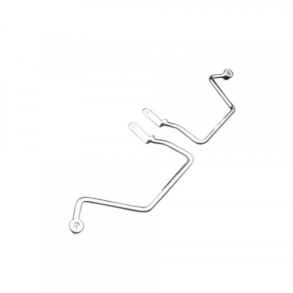 HIGHWAY HAWK Packtaschenhalter Kit passend für Suzuki LS 650 Savage chrom