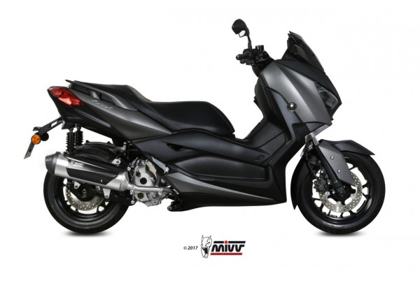 MIVV URBAN Edelstahl Endschalldämpfer passend für YAMAHA X-MAX 300 2017 >
