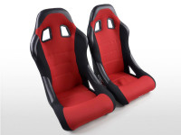 FK Sportsitze Set Edition 4 Stoff rot Vollschalensitze FK Sportsitze Set Edition 4 Stoff rot Vollschalensitze