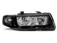 Scheinwerfer Angel Eyes schwarz passend für Seat Leon / Toledo 04.99-08.04 Scheinwerfer Angel Eyes schwarz passend für Seat Leon / Toledo 04.99-08.04