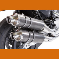 GPR Exhaust Poppy Tondo Slip-On Auspuff passend für Harley Davidson XR 1200 2008–2012 GPR Exhaust Poppy Tondo Slip-On Auspuff passend für Harley Davidson XR 1200 2008–2012