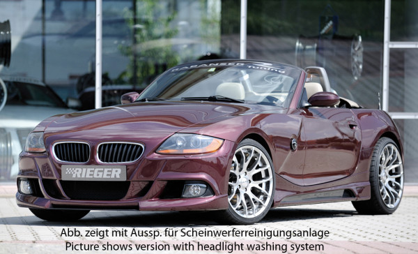 Rieger Spoilerstoßstange für BMW Z4 (E85) Roadster 02.03-12.05 (bis Facelift)