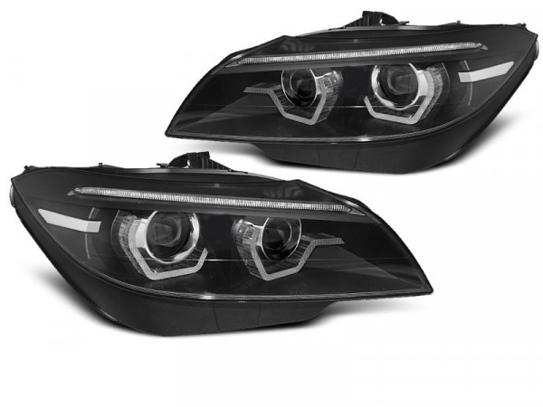Xenon Scheinwerfer LED DRL Black dynamische Blinker passend für BMW Z4 E89 09-13