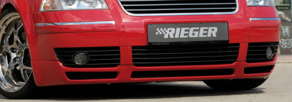 Rieger Spoilerlippe matt schwarz für VW Passat (3BG) Variant