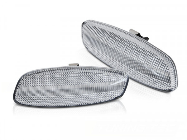 LED Spiegelblinker weiß Sequenziell passend für Peugeot 207 308 3008 5008 Citroen C3 C4 C5