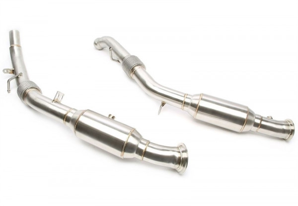 TA Technix Downpipe passend für Mercedes Benz M-/GLE-Klasse W166, GL-/GLS-Klasse X166 - M276 Motoren