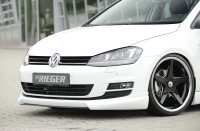 Rieger Spoilerlippe für VW Golf 7 5-tür. 10.12-12.16 (bis Facelift)