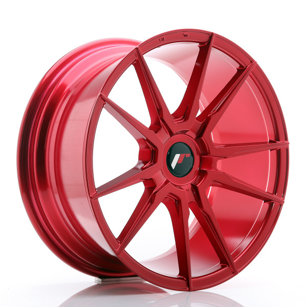 JR Wheels JR21 18x8,5 ET20-40 Blank Platin Red