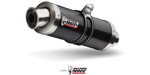 MIVV Endschalldämpfer GP Black Steel passend für Yamaha YZF-R 125 / MT-125