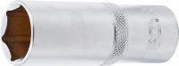 BGS Steckschlüssel-Einsatz Sechskant, tief 21 mm | Antrieb Innenvierkant 12,5 mm (1/2 Zoll) BGS Steckschlüssel-Einsatz Sechskant, tief 21 mm | Antrieb Innenvierkant 12,5 mm (1/2 Zoll)