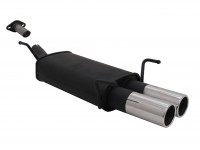 Novus Sportauspuff passend für Opel Astra G CC Fließheck 2x76mm Novus Sportauspuff passend für Opel Astra G CC Fließheck 2x76mm