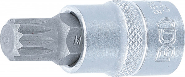 Bit-Einsatz | Antrieb Innenvierkant 10 mm (3/8") | Innenvielzahn (für XZN) M12