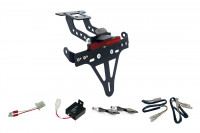 Kennzeichenhalter-Blinker-Kit X-LED passend für Kawasaki Ninja 400 ab 2018 / Z400 ab 2019 (Hinten) Kennzeichenhalter-Blinker-Kit X-LED passend für Kawasaki Ninja 400 ab 2018 / Z400 ab 2019 (Hinten)