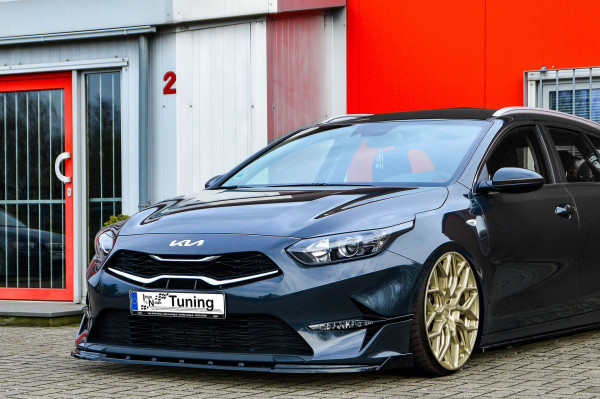 CUP Frontspoilerlippe mit Wings passend für Kia Ceed CD ab Baujahr 2021