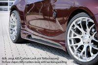 Rieger Seitenschweller links matt schwarz für BMW Z4 (E85) Roadster 01.06-03.09 (ab Facelift) Ausführung: Schwarz matt